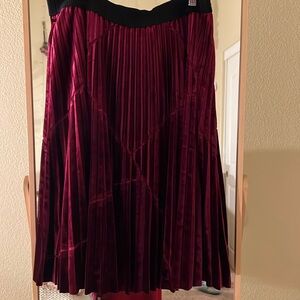 Lucy Paris Pleated Skirt